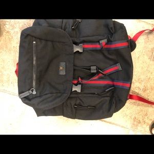Used Gucci Techno Canvas Backpack